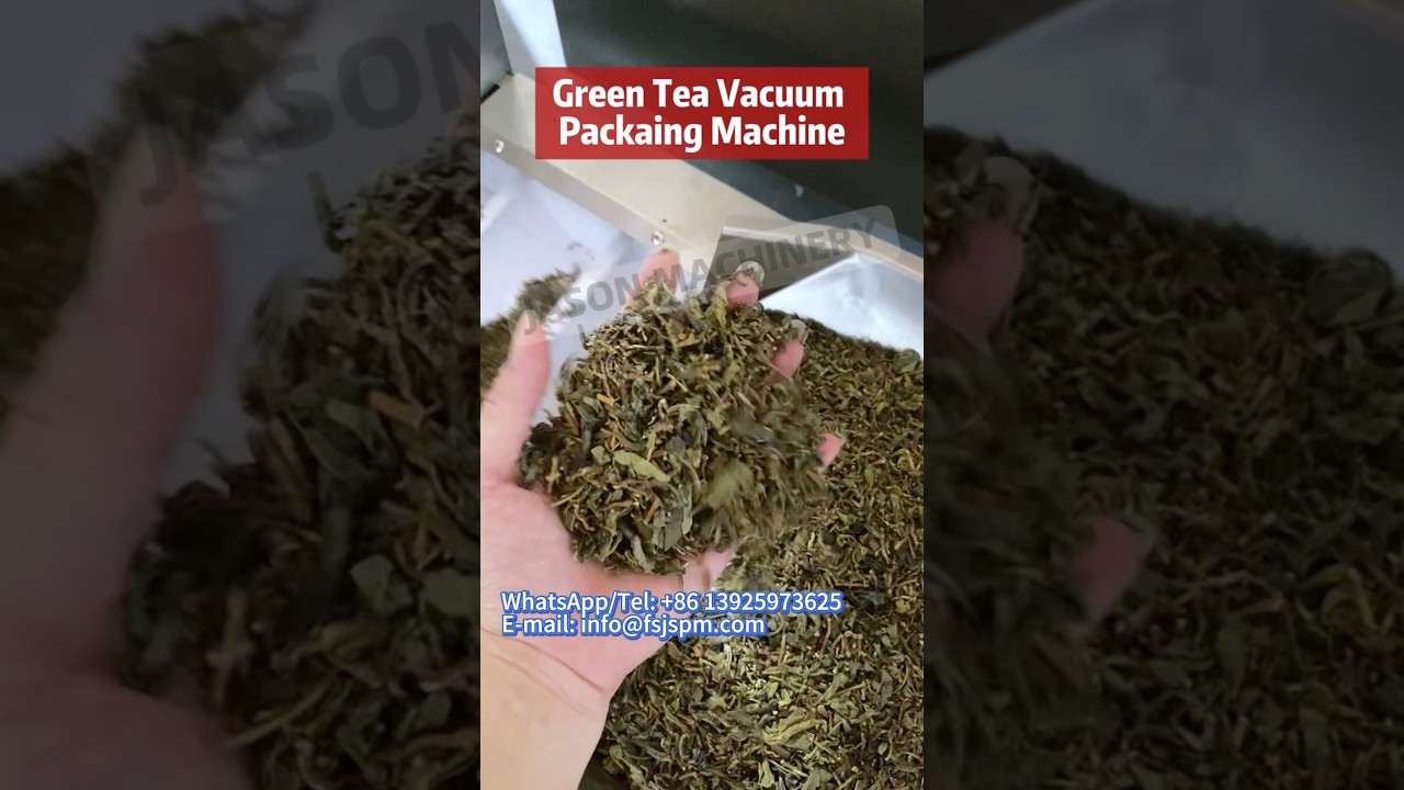 Green Tea Vacuum Packing Machine 
