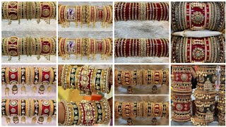 bridal chura design | दुल्हन चूडा डिजाइन karva chauth special | bridal bangles designs/chura design