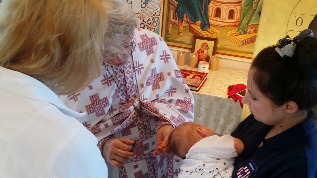 嬰兒洗禮：受剪髮禮 Baby's Baptism Cutting off Hairs (東正教 李亮神父) YouTube