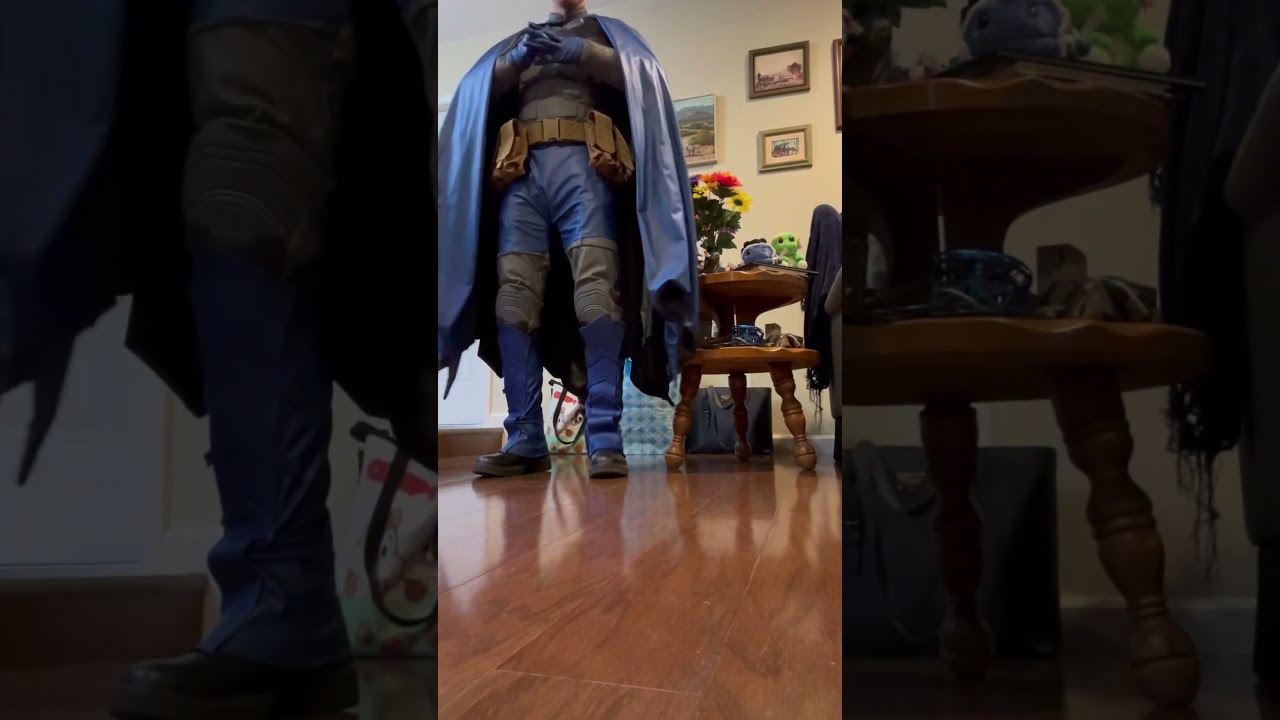 Batman Blue and Grey Suit Progress!