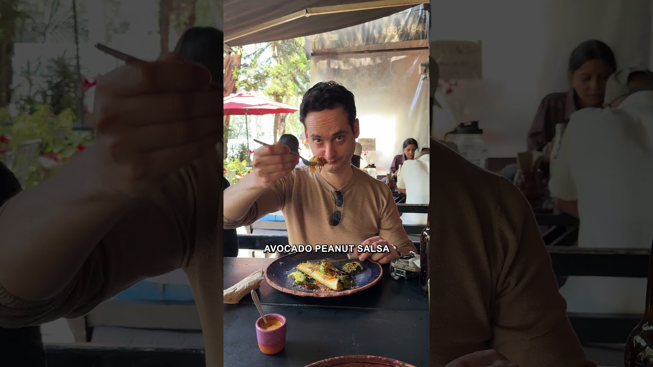 I ate at the worl'ds only Michelin Star Restaurant where you don't order! Expendio de Maiz