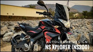 Bajaj Ns 200 Modifications Ns Xplorer Autologue Design Part List Options Price Dna Vlogs
