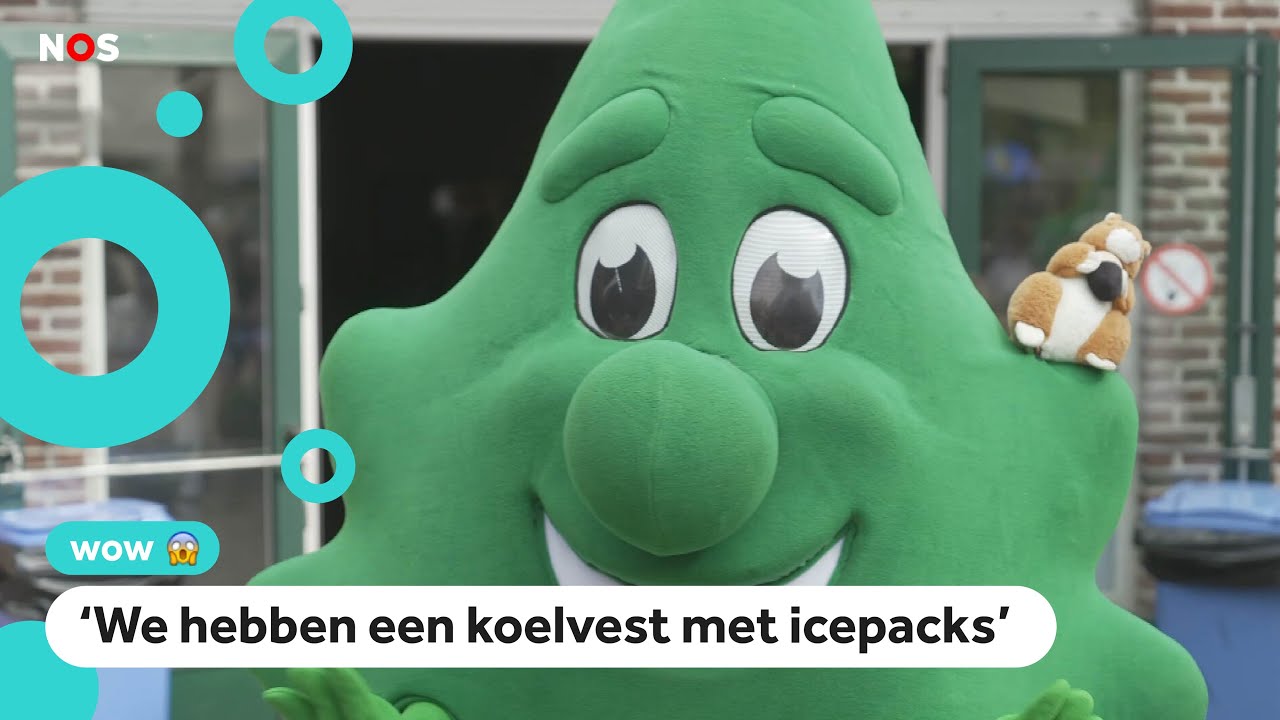 Hoe overleven mensen in mascotte-pakken de hitte?
