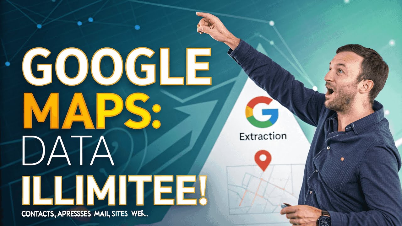 Google Maps : Extraire TOUTES les Infos (Contacts, Adresses, Sites Web) en 1 CLIC ! 🚀