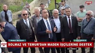 Solmaz Ve Temurdan Maden İşçi̇leri̇ne Destek