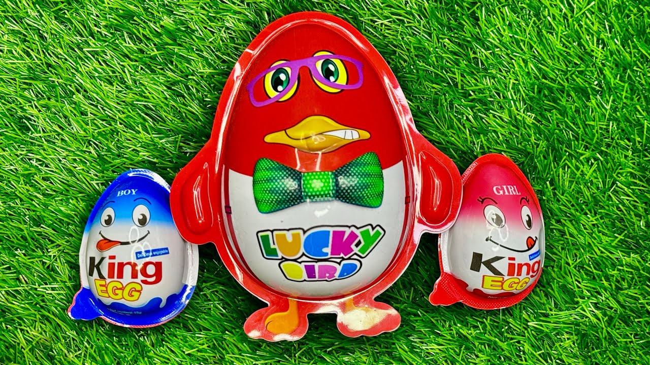 4 Minutes Satisfying with Unpacking Yummy KinderJoy and Delicious M&M'S Candy From Funny Eggs ASMR