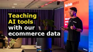 Teching AI tools with our ecommerce data