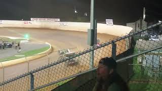 Port Royal Speedway Port Royal PA 410 winged sprint cars A main 2025