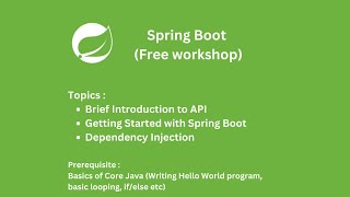 Spring Boot Workshop - Dependency Injection