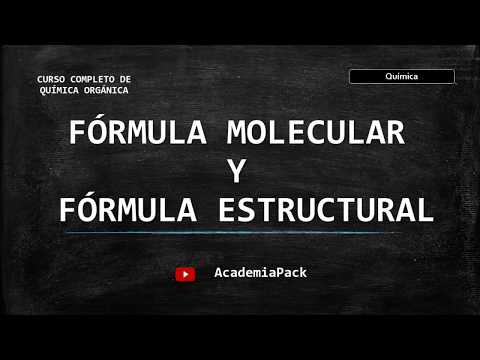 05⚗️| Fórmula Molecular y Estructural | AcademiaPack🧬