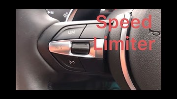 How to use it...Speed limiter