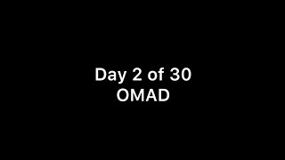 Watch Me Melt Trying Out Omad Day 2 Of 30