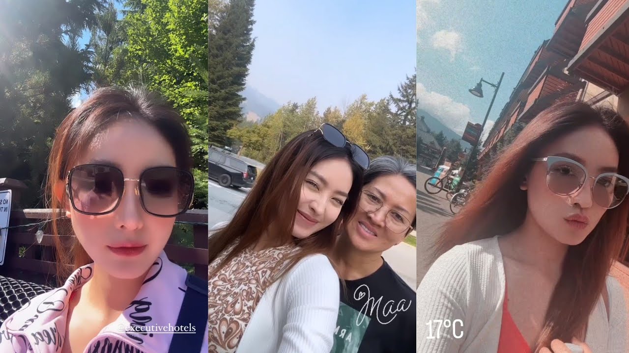 Keseruan Natasha Wilona liburan ke kanada - YouTube