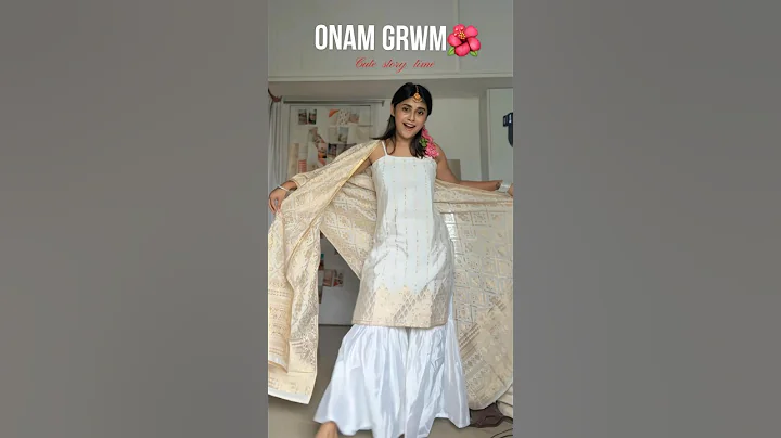 ONAM GRWM🌼cute college story time 🌺 #onam2025 #onamgetreadywithme