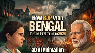 How BJP Entered Bengal in 2026 | 2D Animation | Bengal Political Story Explained