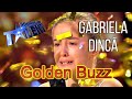 Romanii Au Talent 2022: Gabriela Dinca | GOLDEN BUZZ de la Andi Moisescu! PERFECT 10!