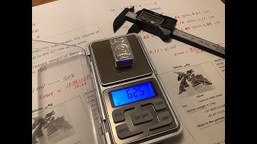 How to Find Density of Monarch Silver Bar