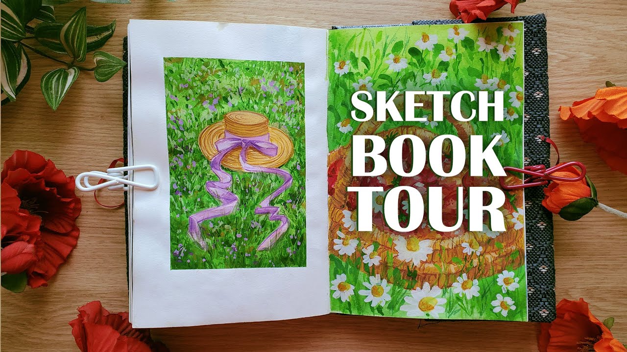SKETCHBOOK TOUR pt 2. - YouTube