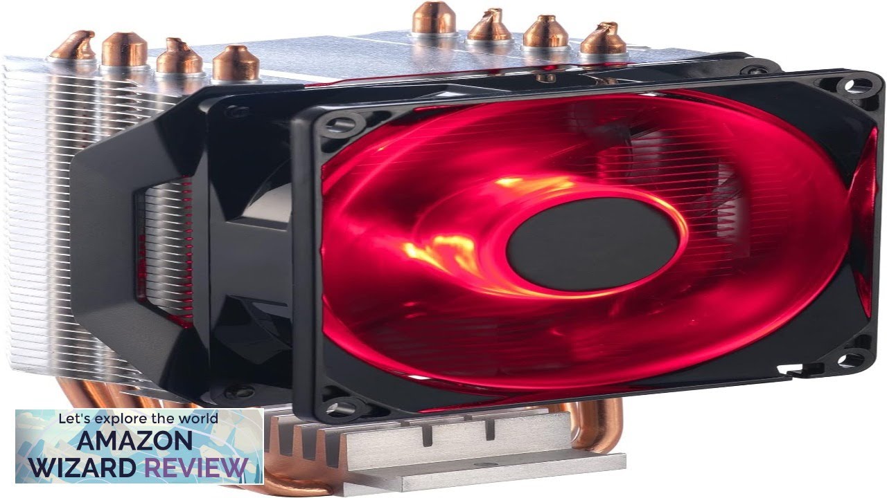 Amazon Basics Computer Cooling Fan with Cooler Master Technology CPU Air Cooler Review