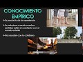 Conocimiento Empírico y Científico