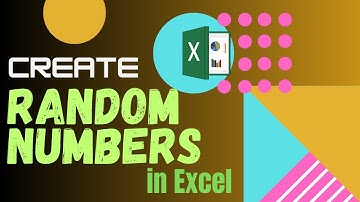 Generating Random Numbers in Excel