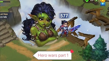 Hero Wars Best Survival & Puzzle Gameplay Part 1 | Insane Brain Challenge & Epic Win 🔥