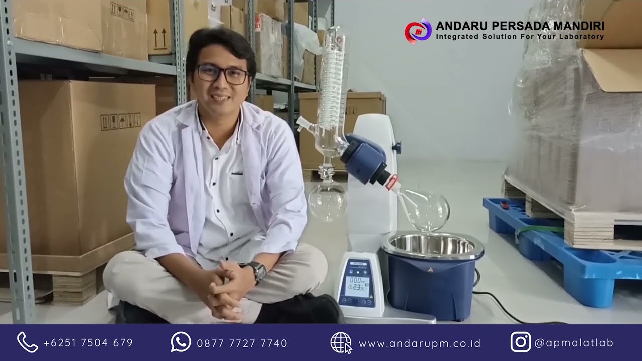 Rotary Evaporator - Pengertian, Fungsi, Cara Kerja,  Jenis-Jenis dan Bagian-Bagian