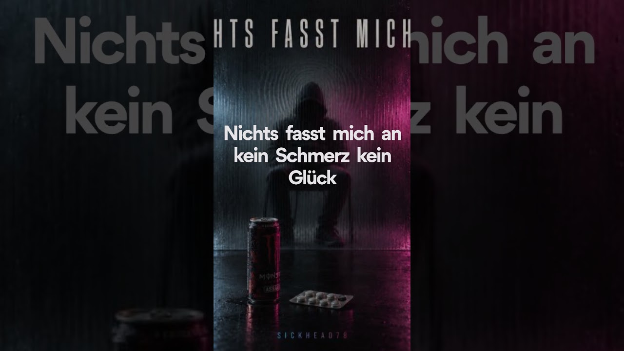 Nichts fasst mich an | Sickhead78 #depression #rap #deutschrap #music #darkrap #mentalhealth