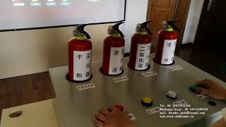 Simulated Extinguishing Virtual simulation game Projection interactive game education screenshot 4