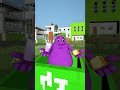 Do You Want Grimace To Help The Good Zombie Boy? #shorts #minecraft #shorts #minecraft