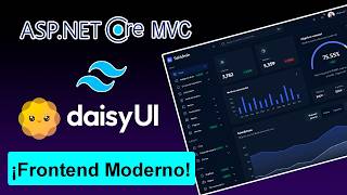 How to use Daisy UI + Tailwind CSS in ASP.NET CORE MVC: Step by Step
