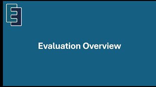 Evaluation Workflow Overview