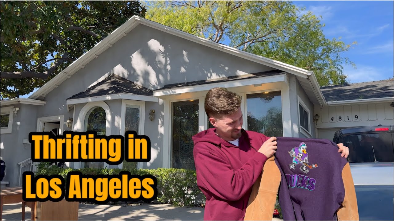 I flew across the country to thrift in Los Angeles