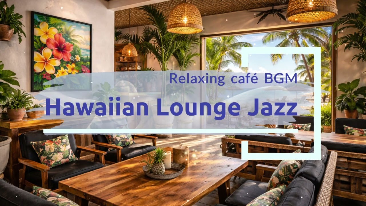 Hawaiian Morning Lounge Jazz🌺Relaxed jazz lounge with tropical warmth.
