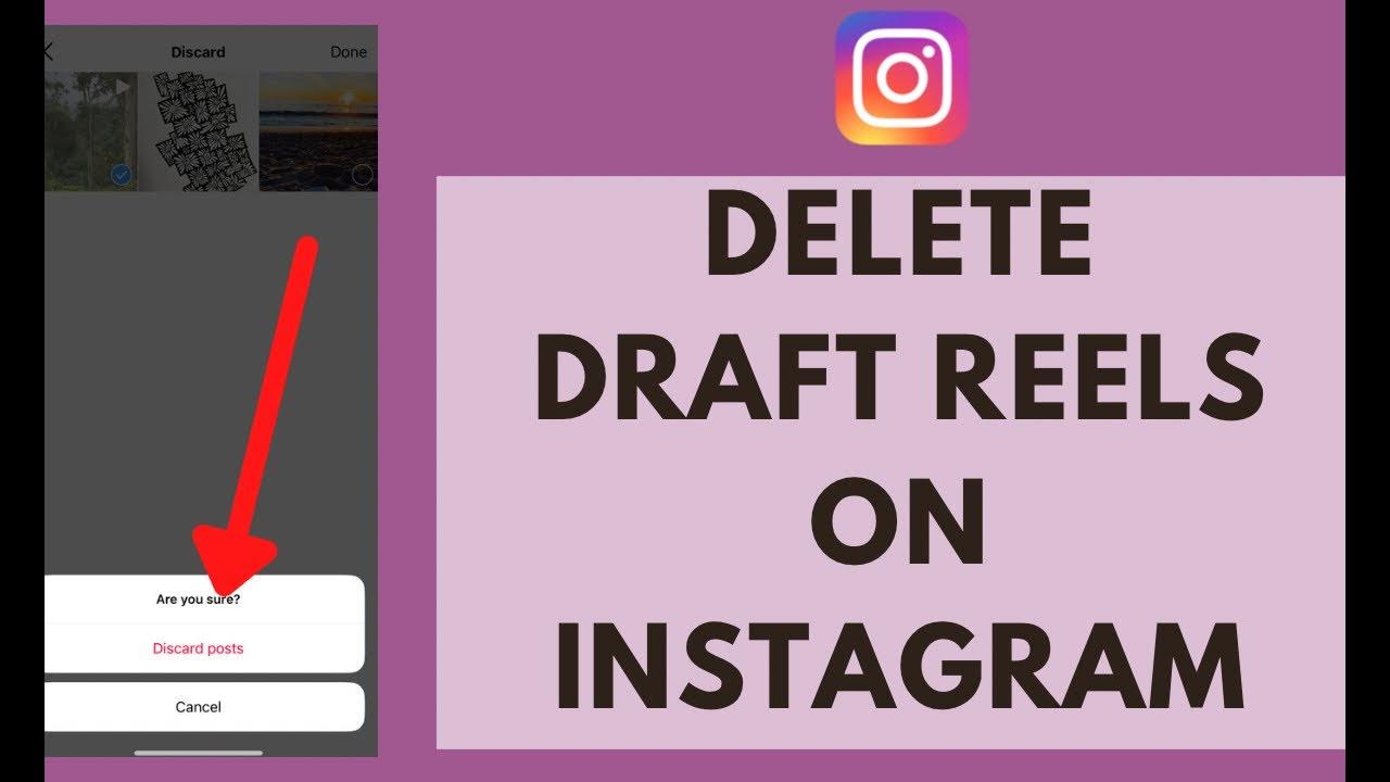 how-to-delete-draft-reels-on-instagram-2023-youtube