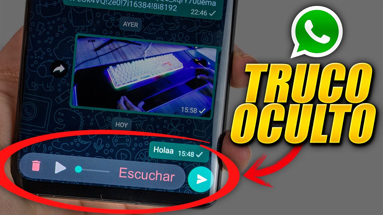 TRUCO OCULTO de WHATSAPP - YouTube