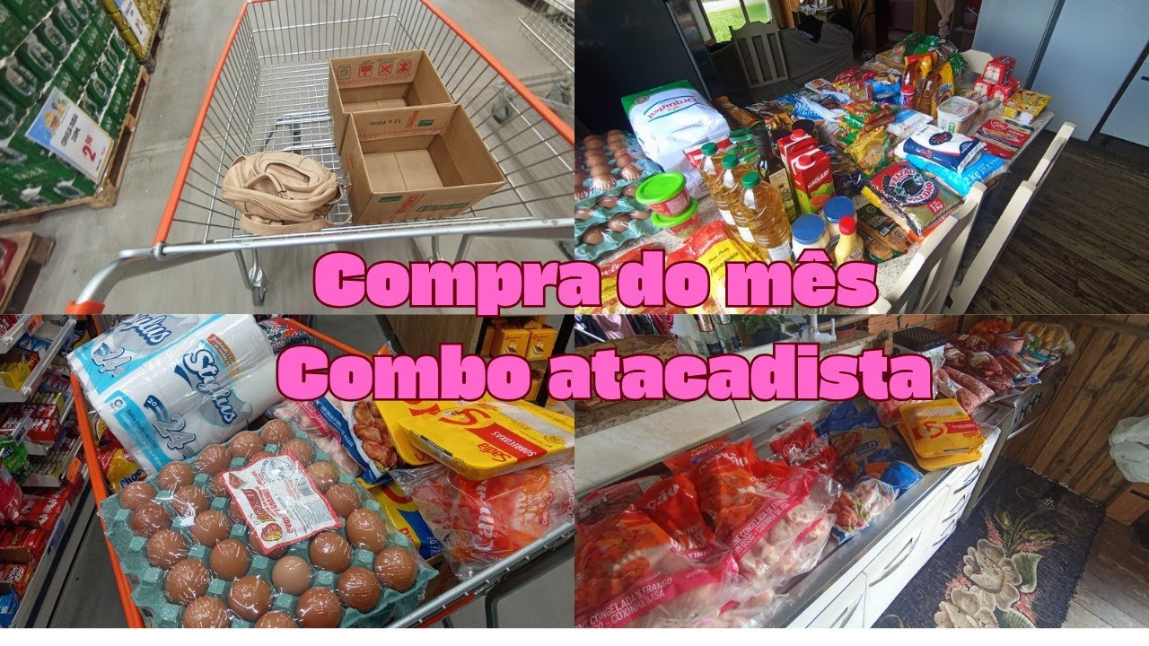 Acho que exagerei na Compra do mês /quanto gastamos? 