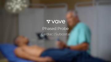 Cardiac Ultrasound with the Vave Phased Array Probe | Subcostal View