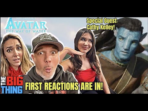 AVATAR: THE WAY OF WATER Reactions are in! Masterpiece? Guest Cathy Kelley | WWE | Big Thing