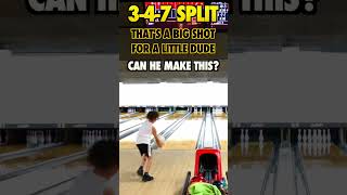 Bowling Split Little Dude Making Big Shots
