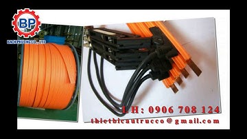 Cách lắp đặt hệ thống ray điện cầu trục, căng ray điện 3P/4P/6P - 0906 708 124 (Mr. Tú)