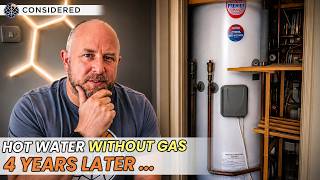 How I Heat My Hot Water Without Gas | 4 Years Later
