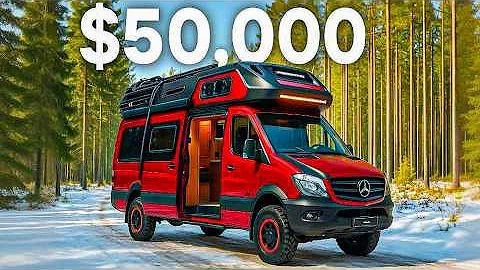 THE MOST AFFORDABLE 4x4 CAMPER VANS IN 2025