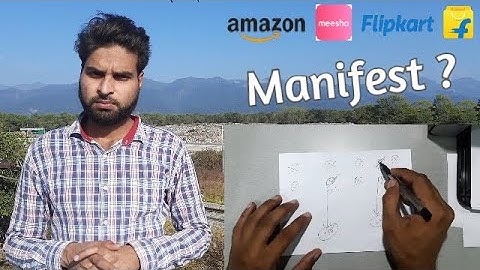 What is a manifest in e-commerce