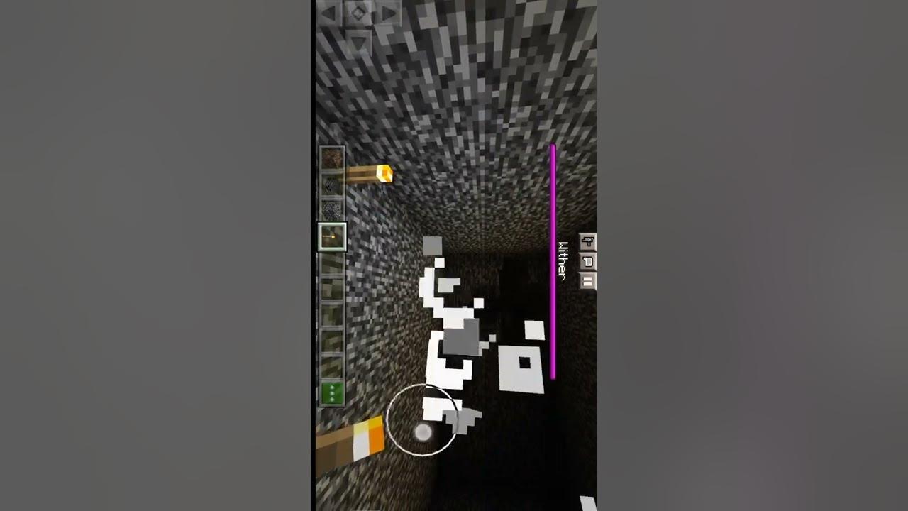 Can Wither break bedrock prison gaming minecraft shorts viral 