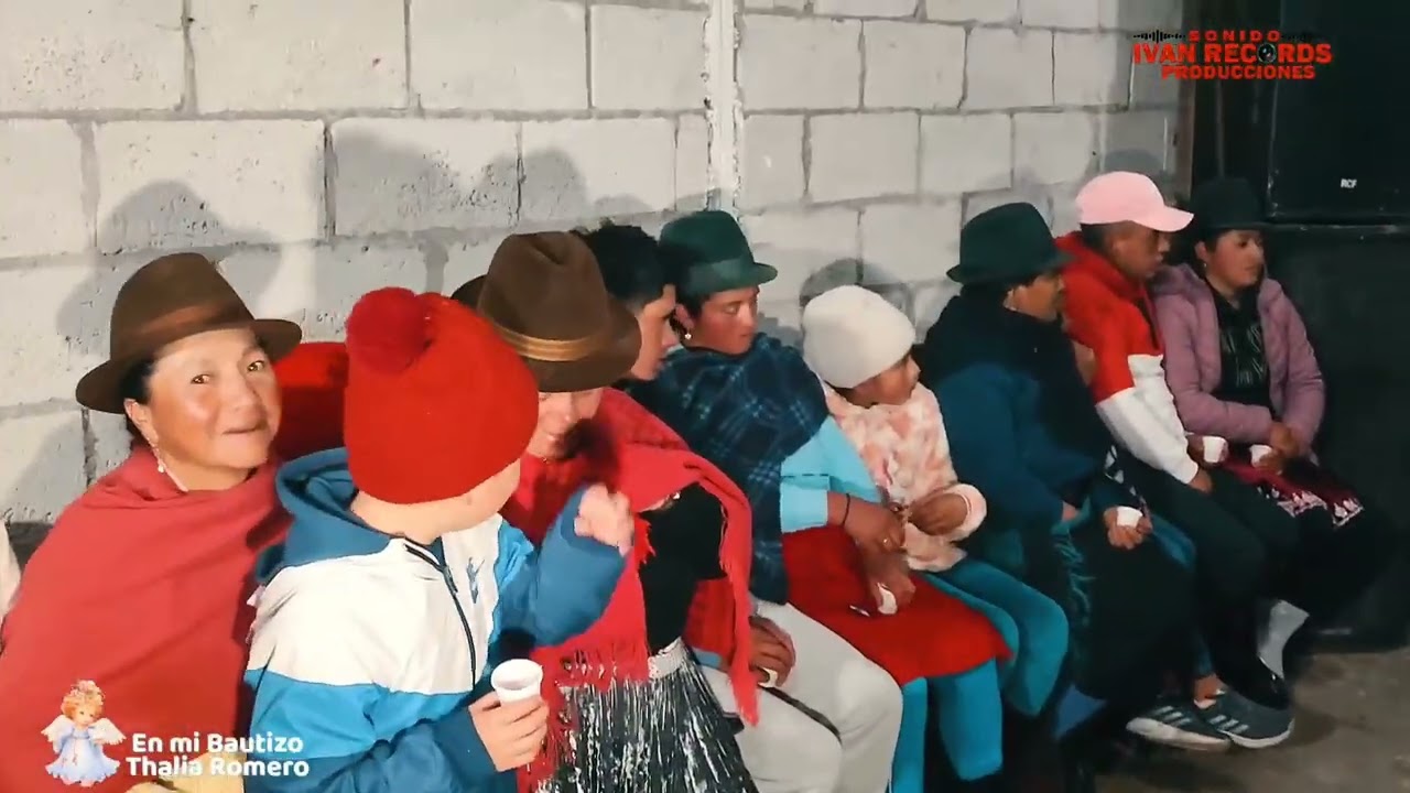 Fiesta de Bautizo de la niña Thalia. Romero. Angamarca.🇪🇨💯Cmd de Cebadas de la Parroquia Ingapirca