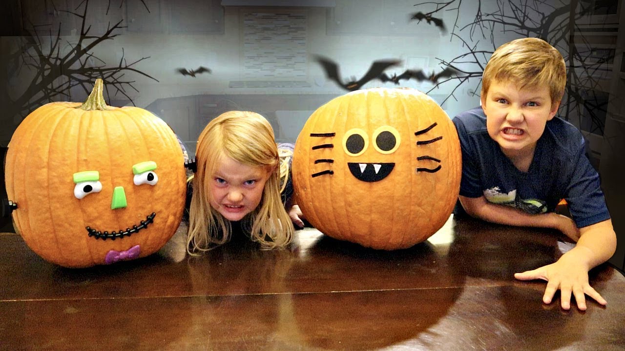 PUMPKIN Decorating CONTEST! - YouTube