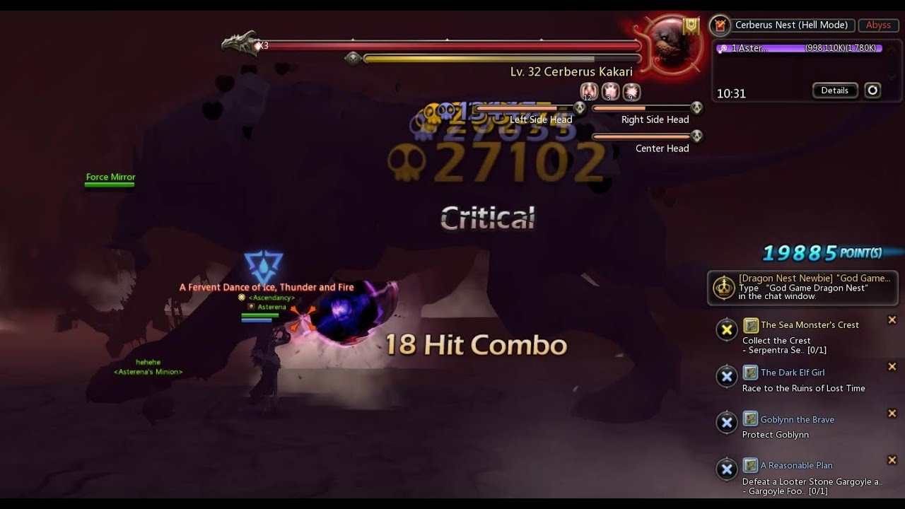 Force User Cerberus Hell Solo - Dragon Nest SEA Classic (Asterena)
