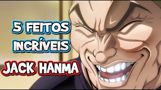 5 FEITOS INCRÍVEIS DE JACK HANMA - BAKI: SON OF OGRE