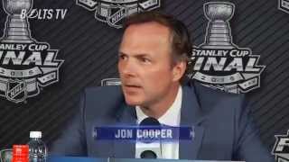 Full Jon Cooper Press Conference: Postgame Stanley Cup Final Game 5 Update